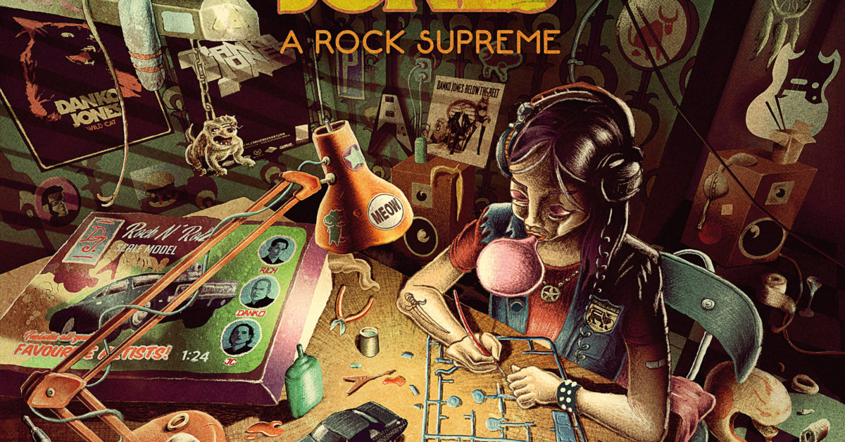 Danko Jones A Rock Supreme Album Cover 3000px Bad Taste Empire